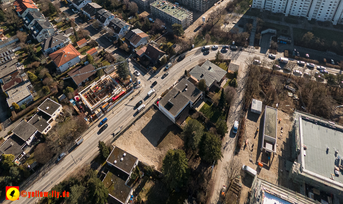 11.02.2023 - Neubau eines Mehrfamilienhause in der Niederalmstraße 16 in Neuperlach-Trudering